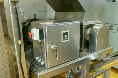 3 Close up of Pre cutting machines at Ceylon Spice Company