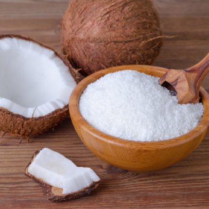 Desiccated coconut